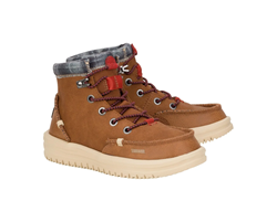 HEY DUDE BRADLEY BOOT YOUTH CLASSIC COGNAC